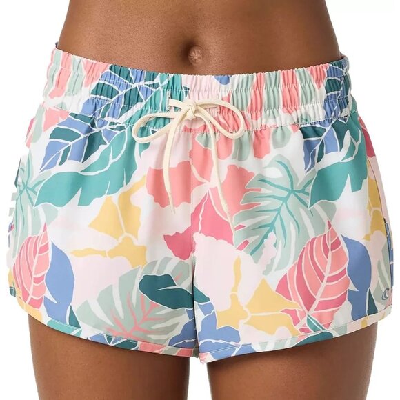 O'Neill Other - O'NEILL WOMENS SALTWATER ESSENTIALS BALBOA PRINTED 2" ELASTIC BOARDSHORTS Small